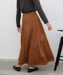 Bab（バブ）の「【選べる２タイプ】【サイズ展開あり】スウェードロングスカート（スカート）」