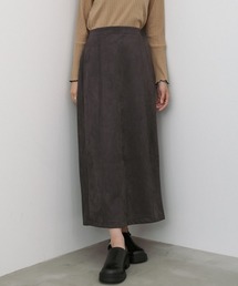 Bab | 【選べる２タイプ】【サイズ展開あり】スウェードロングスカート(スカート)