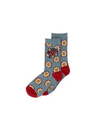 MILKFED.（ミルクフェド）の「FLOWER LOGO JACQUARD SOCKS（ソックス/靴下）」