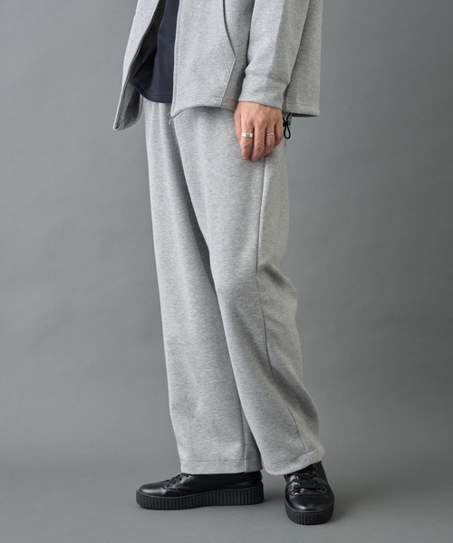 COLONY 2139（コロニートゥーワンスリーナイン）の「TCポンチドロストパンツ（スウェットパンツ・メンズ・ブラック/グレー・MEDIUM/LARGE）」の7枚目の写真