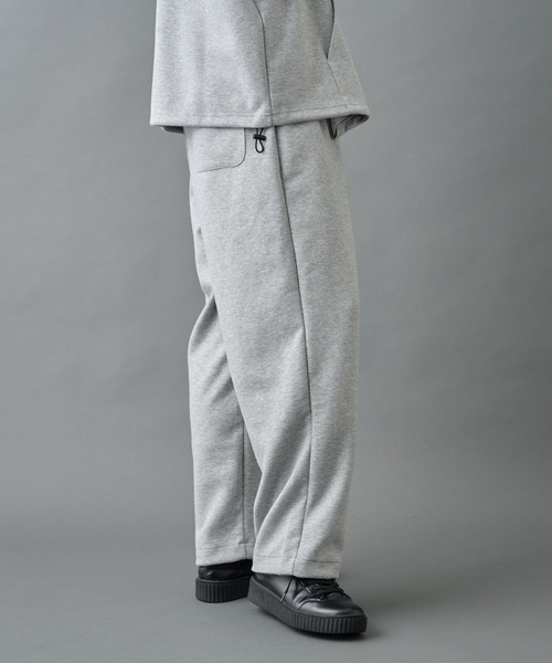 COLONY 2139（コロニートゥーワンスリーナイン）の「TCポンチドロストパンツ（スウェットパンツ・メンズ・ブラック/グレー・MEDIUM/LARGE）」の9枚目の写真