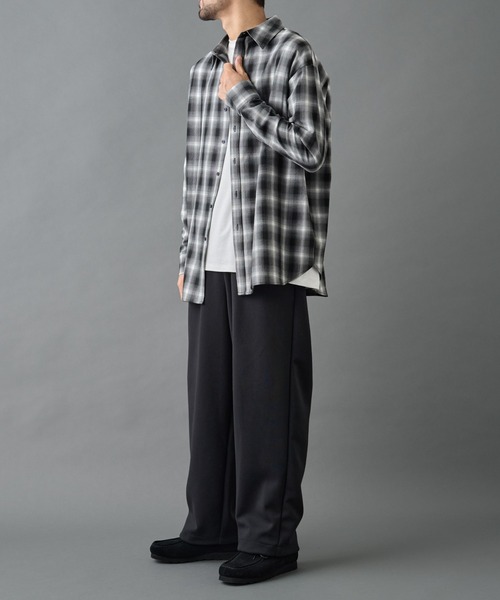 COLONY 2139（コロニートゥーワンスリーナイン）の「TCポンチドロストパンツ（スウェットパンツ・メンズ・ブラック/グレー・MEDIUM/LARGE）」の11枚目の写真