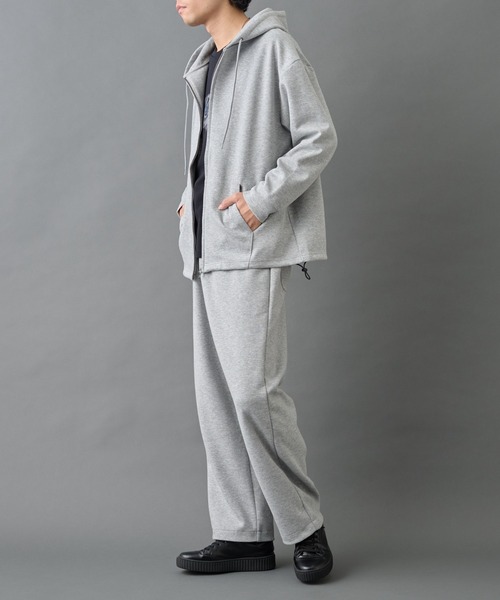 COLONY 2139（コロニートゥーワンスリーナイン）の「TCポンチドロストパンツ（スウェットパンツ・メンズ・ブラック/グレー・MEDIUM/LARGE）」の15枚目の写真