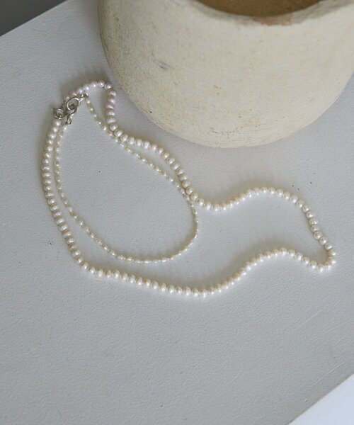 GALLARDAGALANTE（ガリャルダガランテ）の「【25th記念アイテム】【2.718】セットアレンジネックレス（リング・レディース・ブラック/ホワイト・FREE）」の3枚目の写真