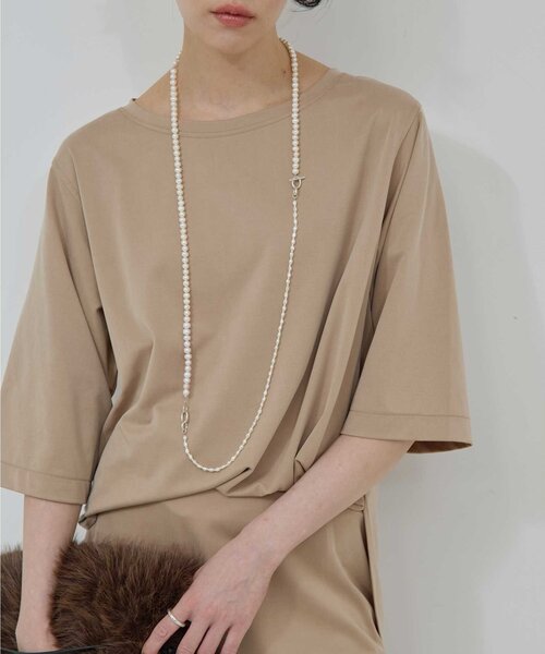 GALLARDAGALANTE（ガリャルダガランテ）の「【25th記念アイテム】【2.718】セットアレンジネックレス（リング・レディース・ブラック/ホワイト・FREE）」の7枚目の写真