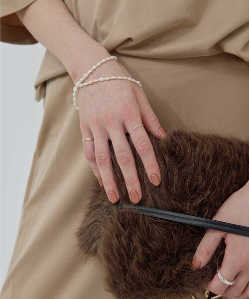 GALLARDAGALANTE（ガリャルダガランテ）の「【25th記念アイテム】【2.718】セットアレンジネックレス（リング・レディース・ブラック/ホワイト・FREE）」の10枚目の写真