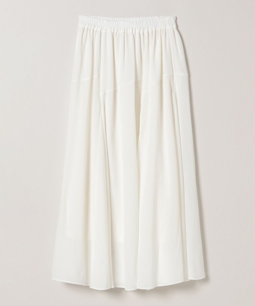 JEANASIS（ジーナシス）の「ペイントタッチフレアスカート/592868（スカート・レディース・ブルー系その他/グレー系その他/ホワイト/ブラック・FREE/SMALL）」の2枚目の写真