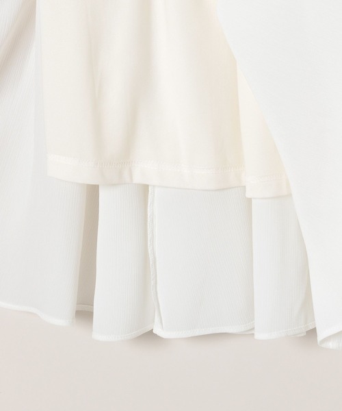 JEANASIS（ジーナシス）の「ペイントタッチフレアスカート/592868（スカート・レディース・ブルー系その他/グレー系その他/ホワイト/ブラック・FREE/SMALL）」の5枚目の写真