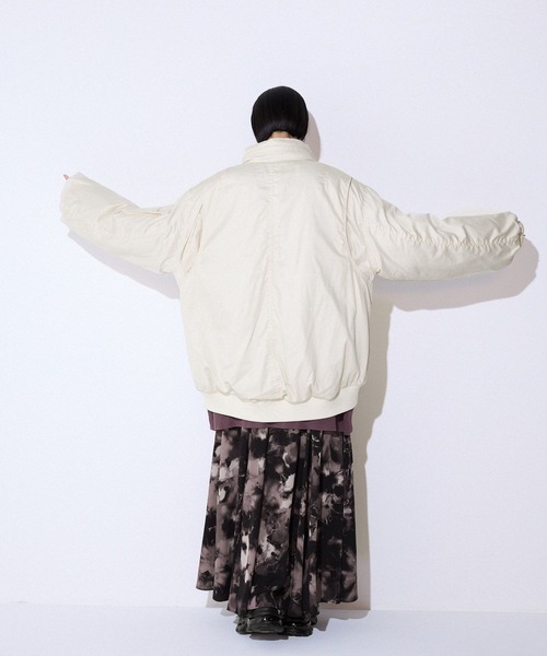 JEANASIS（ジーナシス）の「ペイントタッチフレアスカート/592868（スカート・レディース・ブルー系その他/グレー系その他/ホワイト/ブラック・FREE/SMALL）」の20枚目の写真