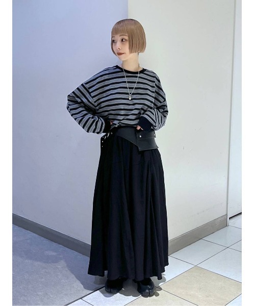 えみおわす　チベタンスカート　藍染 えみおわす 藍染 チベタンスカート