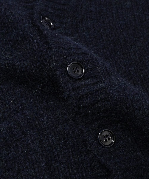 DRIES VAN NOTEN（ドリスヴァンノッテン）の「MOUNIA 2709 M.K.CARDIGAN（カーディガン/ボレロ・メンズ・ネイビー/ダークブラウン・S/M）」の6枚目の写真