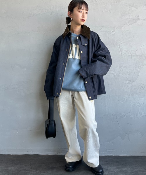 Barbour/バブアー] 別注 中綿入り TRANSPORT コーデュラデニム