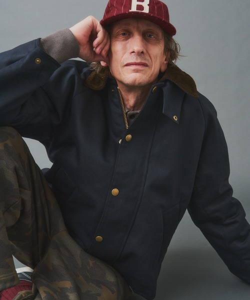 Barbour/バブアー] 別注 中綿入り TRANSPORT コーデュラデニム