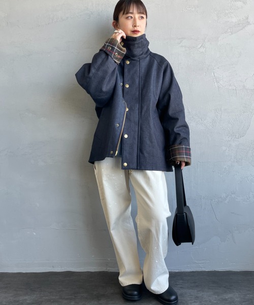 Barbour/バブアー] 別注 中綿入り TRANSPORT コーデュラデニム