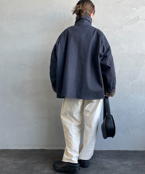 Barbour/バブアー] 別注 中綿入り TRANSPORT コーデュラデニム