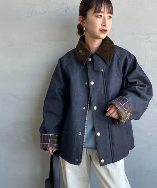 Barbour/バブアー] 別注 中綿入り TRANSPORT コーデュラデニム