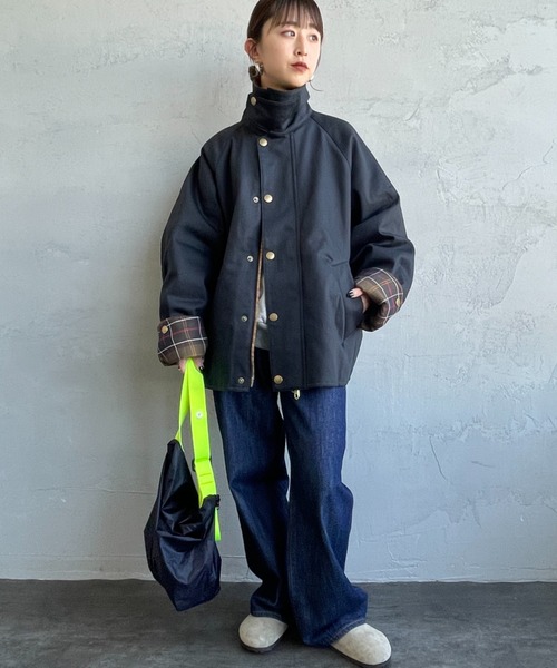 T*U様 【美品】 Barbour Transport ブラックデニム 別注 3 楽天市場】【送料無料】 Barbour バブアー 別注 中綿入り