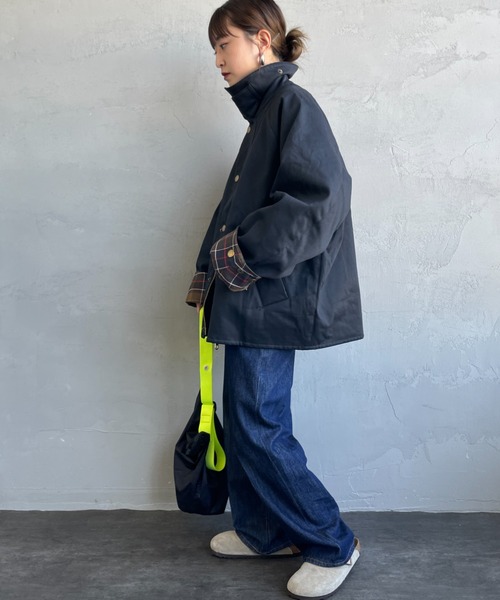 Barbour/バブアー] 別注 中綿入り TRANSPORT コーデュラデニム