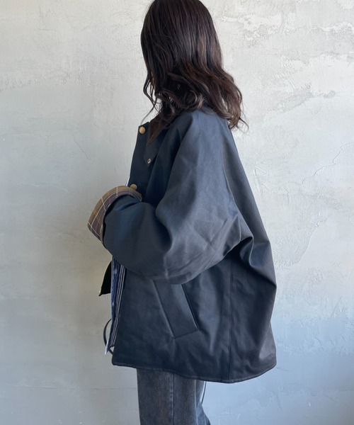 Barbour/バブアー] 別注 中綿入り TRANSPORT コーデュラデニム