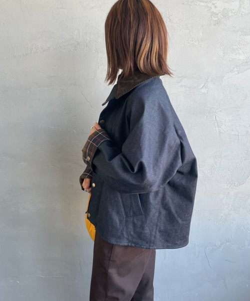 Barbour/バブアー] 別注 中綿入り TRANSPORT コーデュラデニム