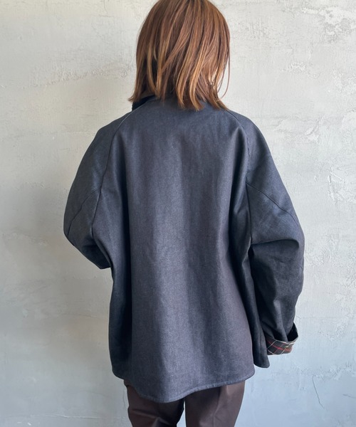 Barbour/バブアー] 別注 中綿入り TRANSPORT コーデュラデニム