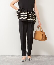 NOLLEY’S | ウォッシャブル麻調スリムパンツ(その他パンツ)