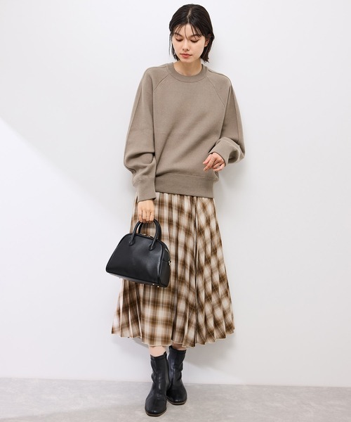 ROPE' PICNIC(ロペピクニック)の「スウェットライクニットプルオーバー(ニット/セーター・レディース・ブラック/ブラウン/グレー・FREE)」の18枚目の写真