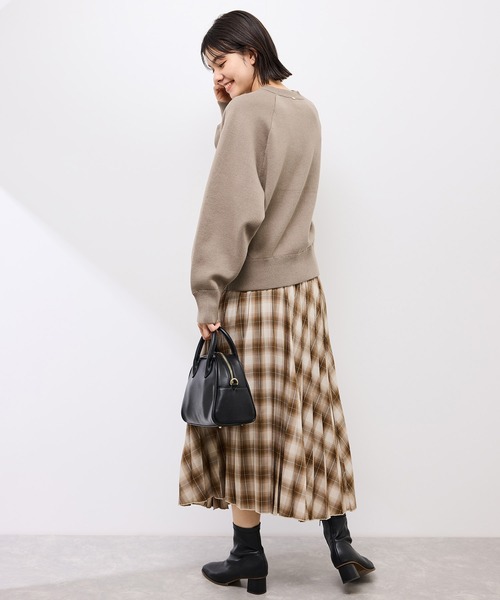 ROPE' PICNIC(ロペピクニック)の「スウェットライクニットプルオーバー(ニット/セーター・レディース・ブラック/ブラウン/グレー・FREE)」の19枚目の写真