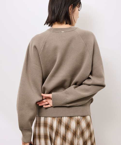ROPE' PICNIC(ロペピクニック)の「スウェットライクニットプルオーバー(ニット/セーター・レディース・ブラック/ブラウン/グレー・FREE)」の22枚目の写真