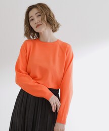 grove | 最終お値下げ！！【洗える/毛玉軽減】天竺ラグランスリーブプルオーバー(ニット/セーター)