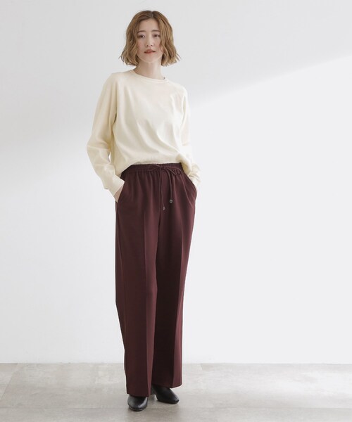 grove（グローブ）の「最終お値下げ！！【洗える/毛玉軽減】天竺ラグランスリーブプルオーバー（ニット/セーター・レディース・オレンジ/グリーン系/ライトグレー/チャコールグレー/オフホワイト/ブラック系7・03/02/01/05/04）」の8枚目の写真