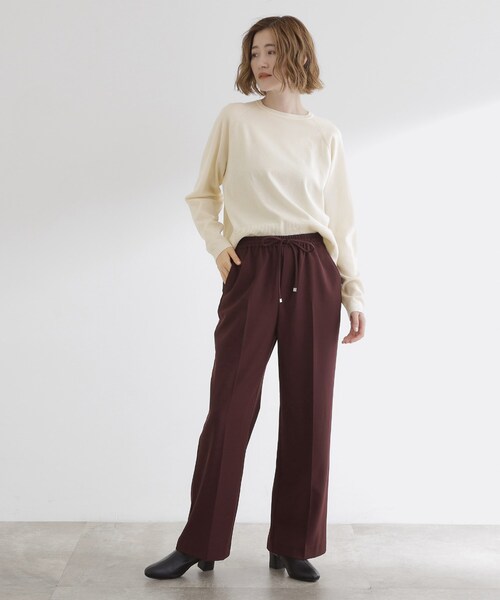 grove（グローブ）の「最終お値下げ！！【洗える/毛玉軽減】天竺ラグランスリーブプルオーバー（ニット/セーター・レディース・オレンジ/グリーン系/ライトグレー/チャコールグレー/オフホワイト/ブラック系7・03/02/01/05/04）」の9枚目の写真