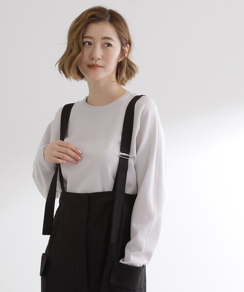 grove（グローブ）の「最終お値下げ！！【洗える/毛玉軽減】天竺ラグランスリーブプルオーバー（ニット/セーター・レディース・オレンジ/グリーン系/ライトグレー/チャコールグレー/オフホワイト/ブラック系7・03/02/01/05/04）」の13枚目の写真