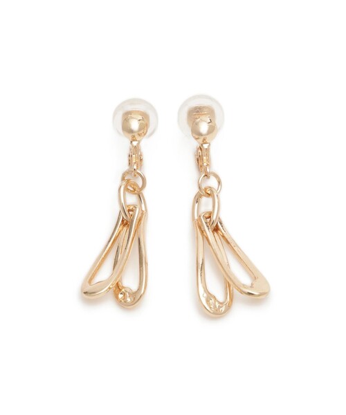 ROPE' PICNIC（ロペピクニック）の「スウィングメタルパーツイヤリング（イヤリング・レディース・ゴールド/シルバー・FREE）」の8枚目の写真