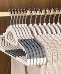 Mignonjour（ミニョンジュール）の「FReePLACe/滑り止め ハンガー 5本セット X12607（ランドリーグッズ）」