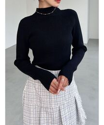 RESEXXY | ハイネックベーシックニットトップス(ニット/セーター)