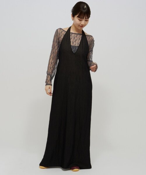 ホルターワンピース