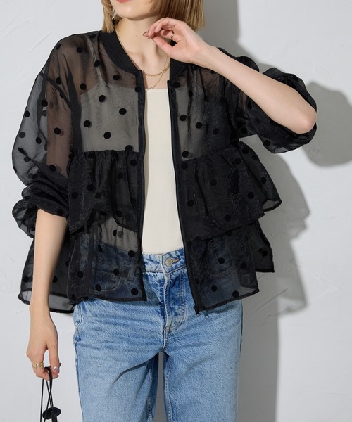 シアーブルゾン☆ドゥーズィエムクラス、トゥモローランド、ルシェルブルー、イエナ シアーブルゾン☆ドゥーズィエムクラス、トゥモローランド、ルシェル