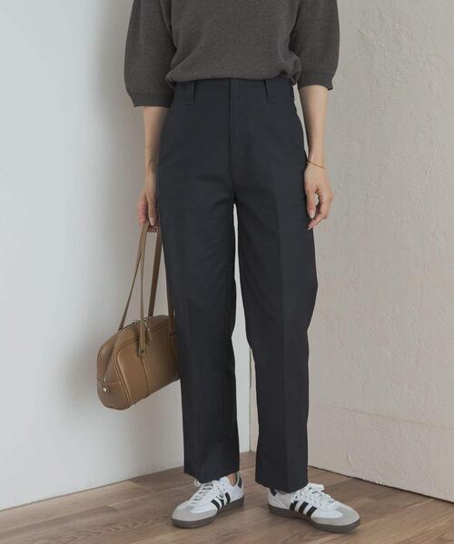 その他ブランド / SHERMER/サイドアジャスター/ストレートパンツ/2/コットン/ブラック セール】サイドベルトストレートパンツ（その他パンツ）｜URBAN