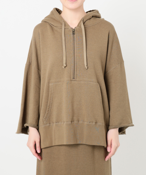 AP STUDIO エーピーストゥディオ ハーフジップスウェット ヘビーコットン 値下げ 2024 AP STUDIO ハーフジップスウェット AP STUDIO