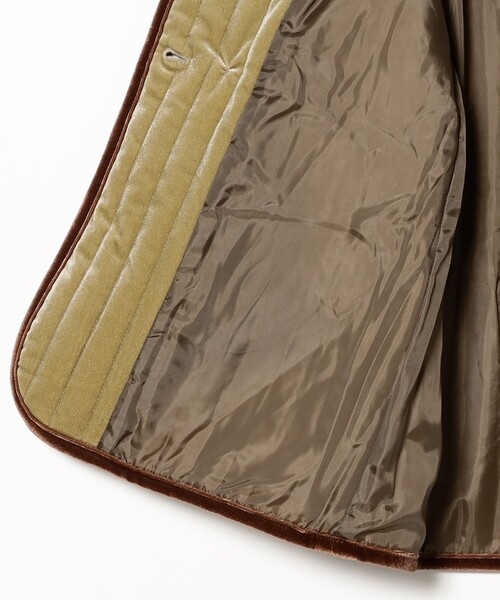 B:MING by BEAMS(ビーミングバイビームス)の「ベロア キルト コート 2025FW(100~140cm)(その他アウター・キッズ・ワイン/グリーン系その他・100/110/120/130/140)」の12枚目の写真
