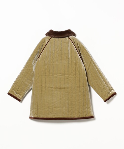 B:MING by BEAMS(ビーミングバイビームス)の「ベロア キルト コート 2025FW(100~140cm)(その他アウター・キッズ・ワイン/グリーン系その他・100/110/120/130/140)」の13枚目の写真