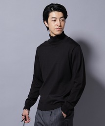 タスマニアウールミックスタートルニット