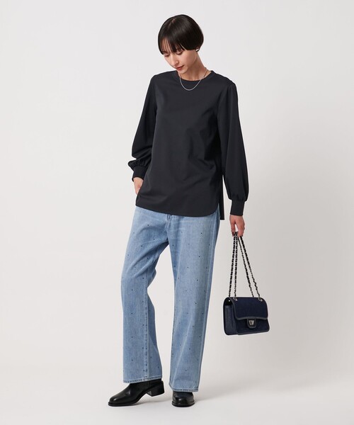 ポンチ ロングスリーブ カットソー ‐ウォッシャブル‐（Tシャツ