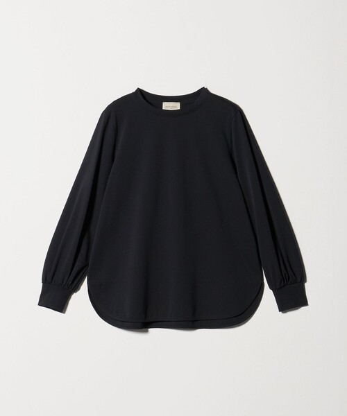 UNITED ARROWS ポンチ シャツテール カットソー　白 UNITED ARROWS（ユナイテッドアローズ）の「ポンチ ボリューム