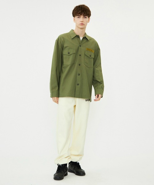 SPIEWAK（スピーワック）の「ファティーグシャツ　長袖（シャツ/ブラウス・メンズ・アーミー/ブラック・MEDIUM/LARGE/X-LARGE）」の15枚目の写真