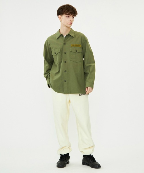 SPIEWAK（スピーワック）の「ファティーグシャツ　長袖（シャツ/ブラウス・メンズ・アーミー/ブラック・MEDIUM/LARGE/X-LARGE）」の8枚目の写真