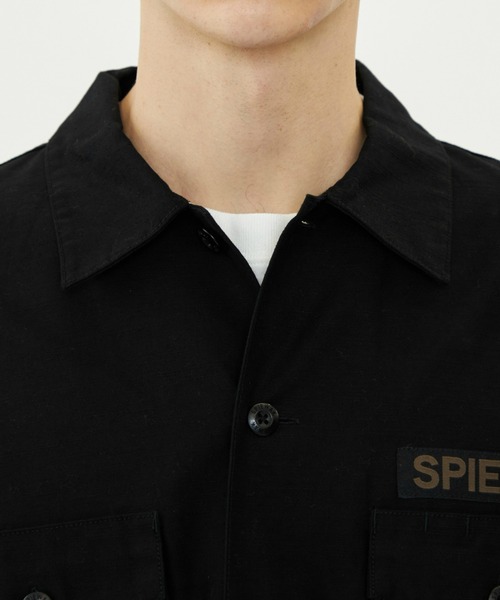 SPIEWAK（スピーワック）の「ファティーグシャツ　長袖（シャツ/ブラウス・メンズ・アーミー/ブラック・MEDIUM/LARGE/X-LARGE）」の19枚目の写真