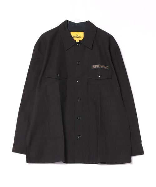 SPIEWAK（スピーワック）の「ファティーグシャツ　長袖（シャツ/ブラウス・メンズ・アーミー/ブラック・MEDIUM/LARGE/X-LARGE）」の3枚目の写真