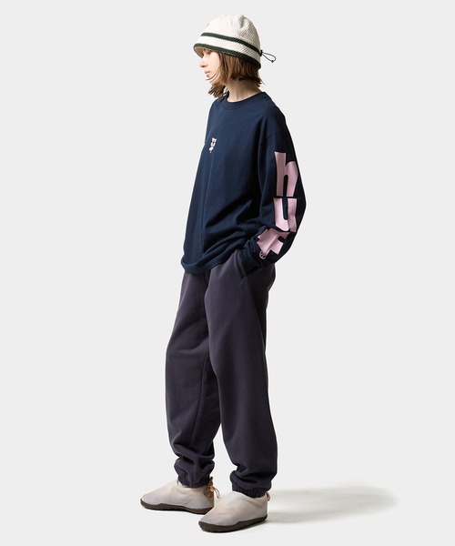 HUF(ハフ)の「EXHAUST FLEECE PANT(スウェットパンツ・メンズ・アッシュグレー/ネイビー/ブラック・XL/L/M/S/XXL)」の15枚目の写真